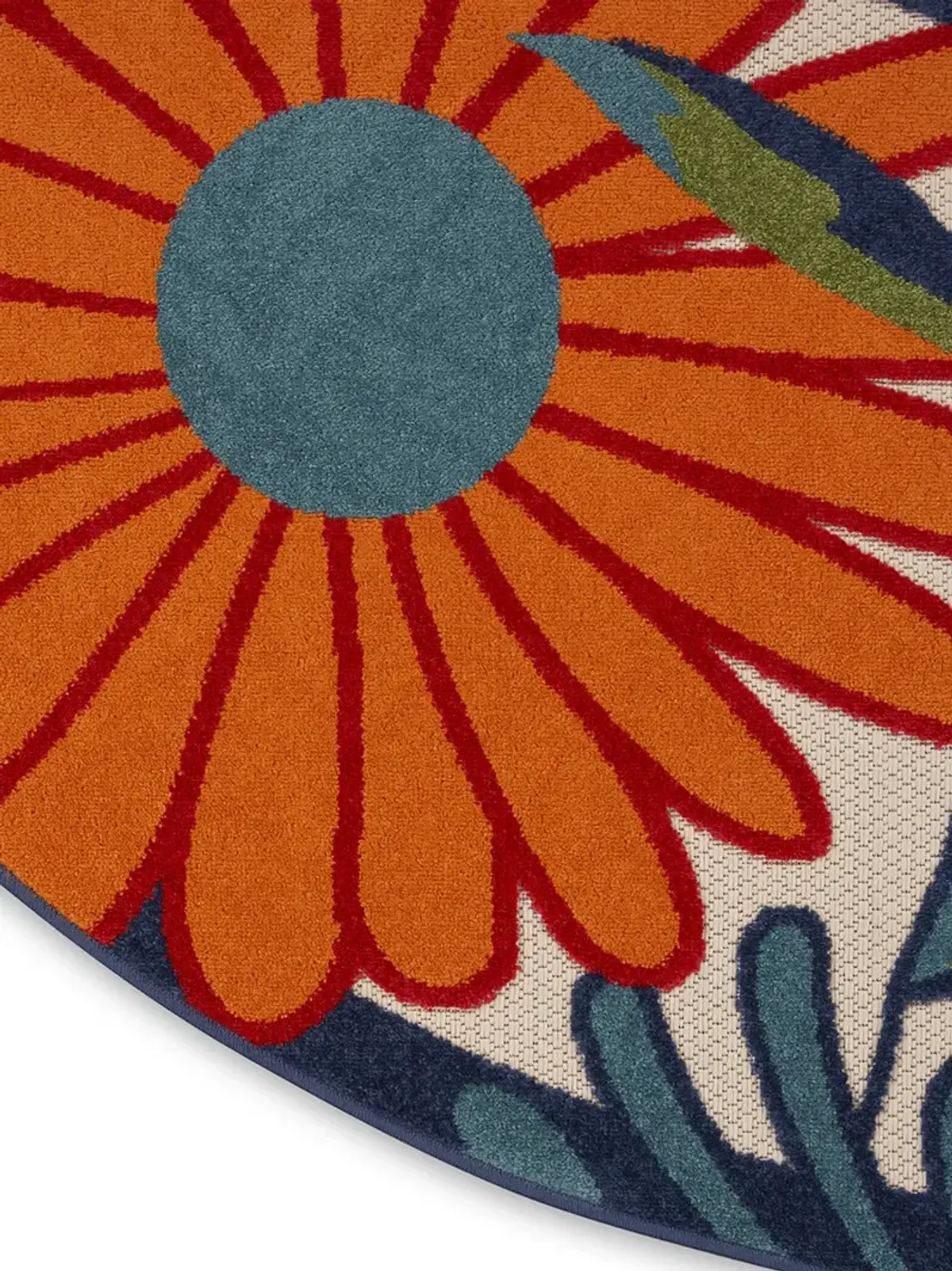 Aloha ALH33 Multicolor 10' x Round Rug