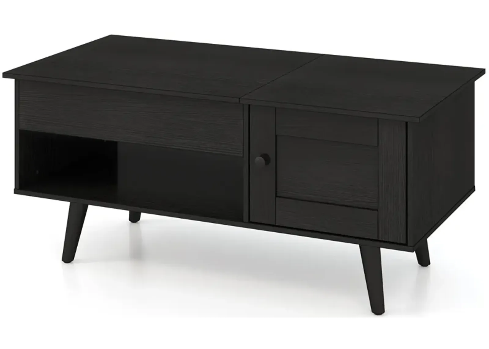 Lift Top Coffee Table with Storage and Hidden Compartment