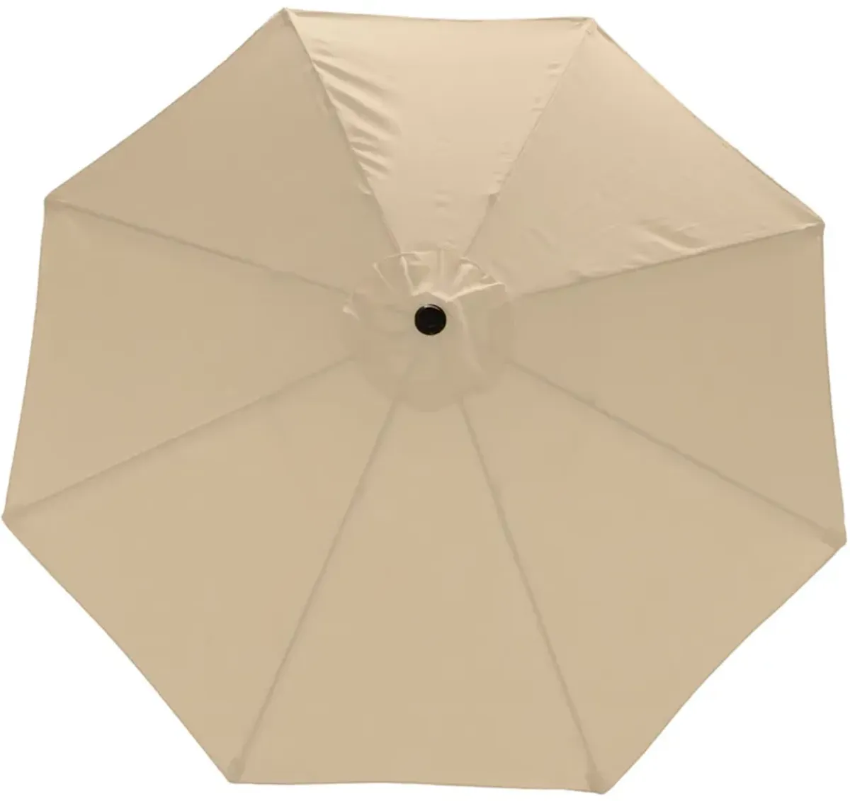 Sunnydaze 9 ft Aluminum Patio Umbrella with Tilt and Crank