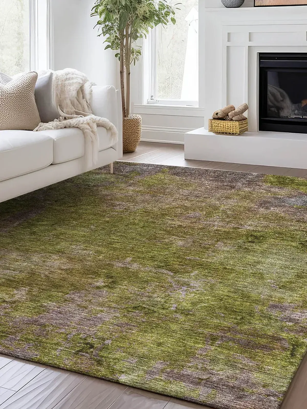 Trevi TV9 Green 2'3" x 7'6" Rug