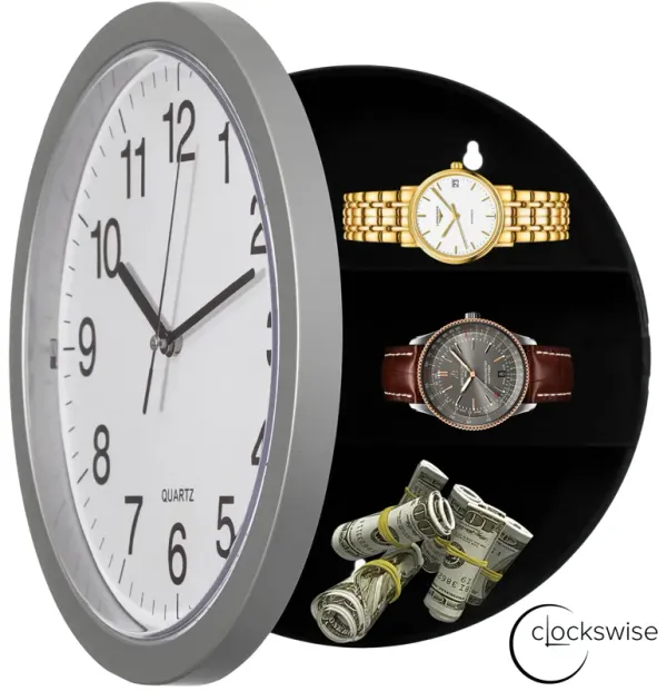 Clockswise 10-in Wall Mounted Clock
