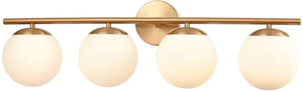 Hollywood Blvd 30'' Wide 4-Light Vanity Light
