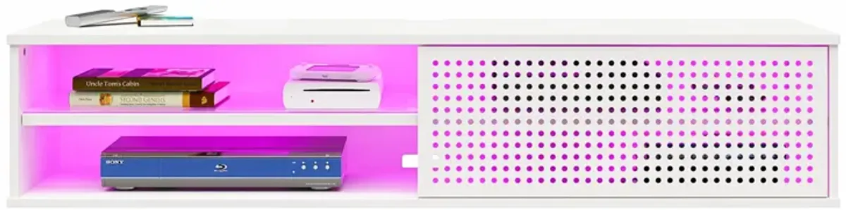 Glitch Floating TV Stand for TVs up to 60"