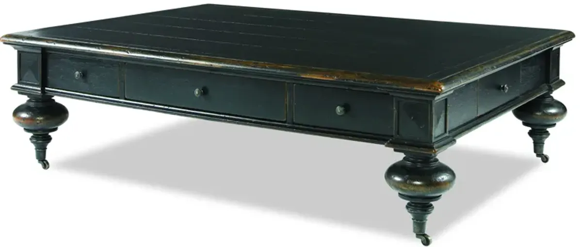 Grand Oak Cocktail Table