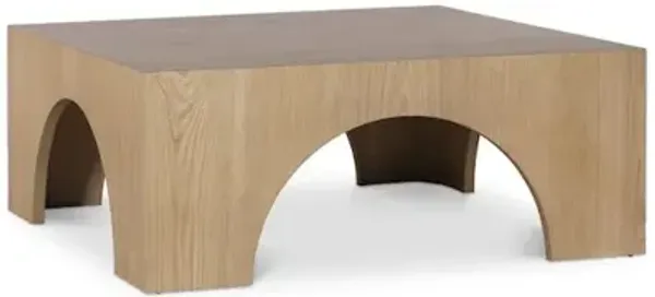 Meridian Furniture Arch Oak Coffee Table