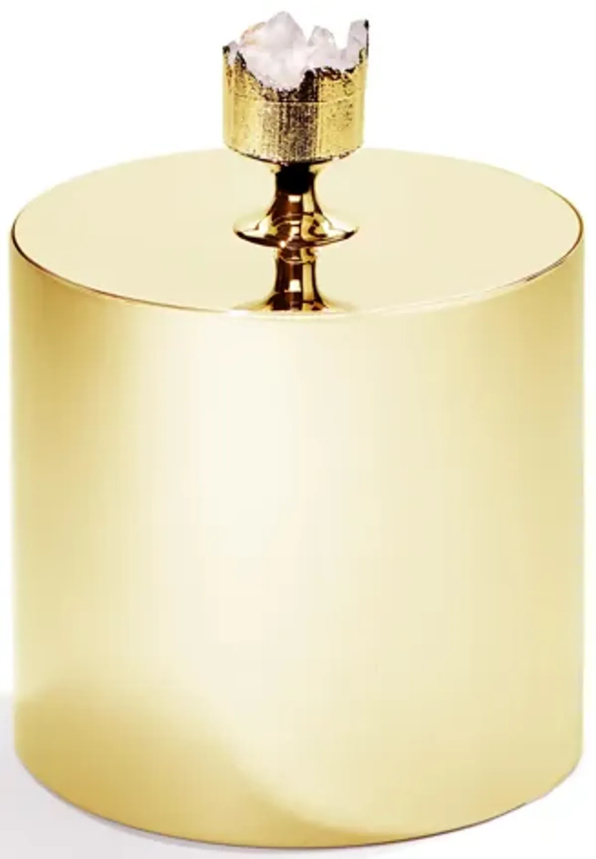 Hospitality Ice Bucket, Crystal & Gold