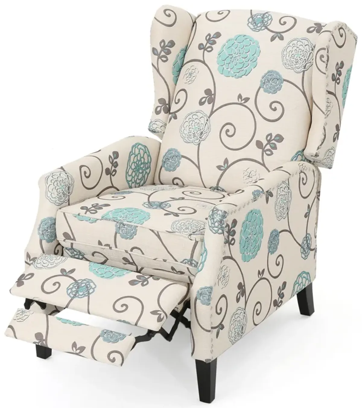 Merax Fabric Armchair Push Back Recliner