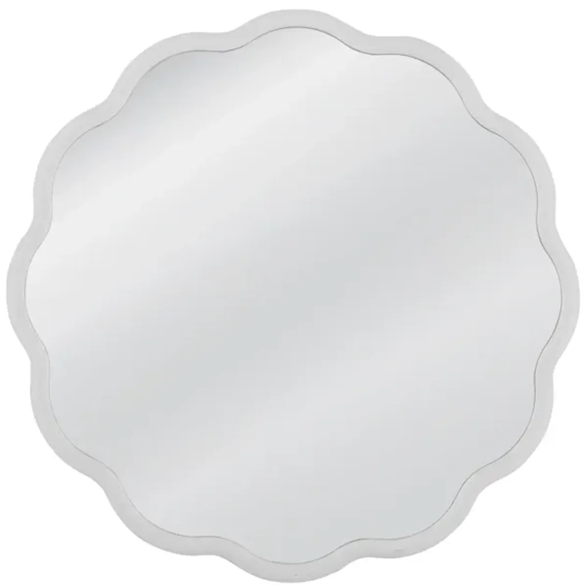 Azalea White Wall Mirror