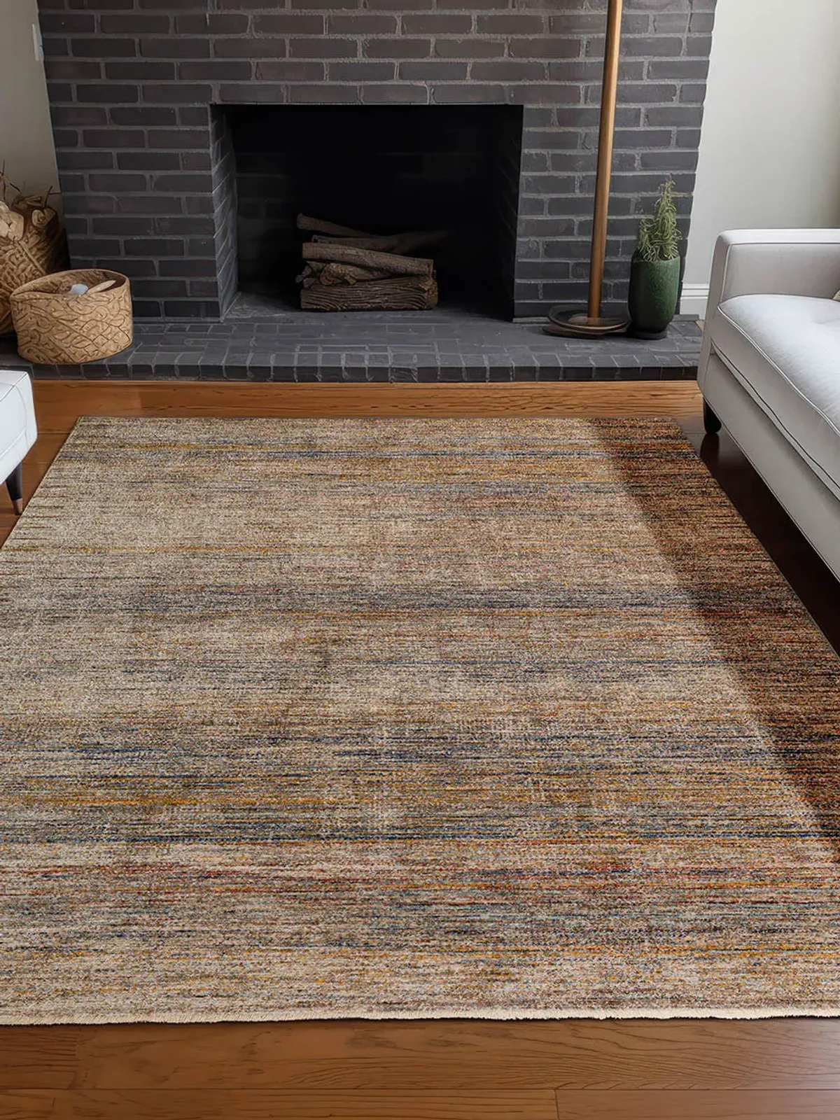 Neola NA2 Taupe 2'3" x 7'10" Rug