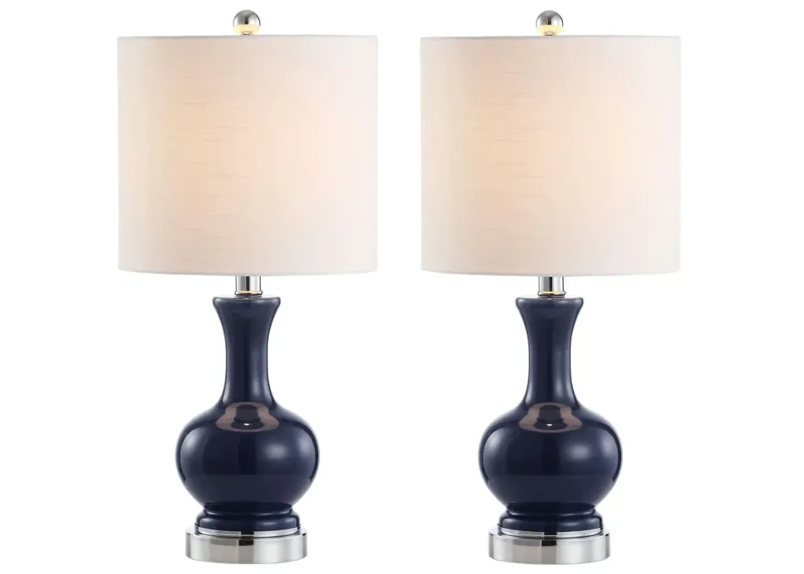 Cox Glassmetal LED Table Lamp (Set of 2)