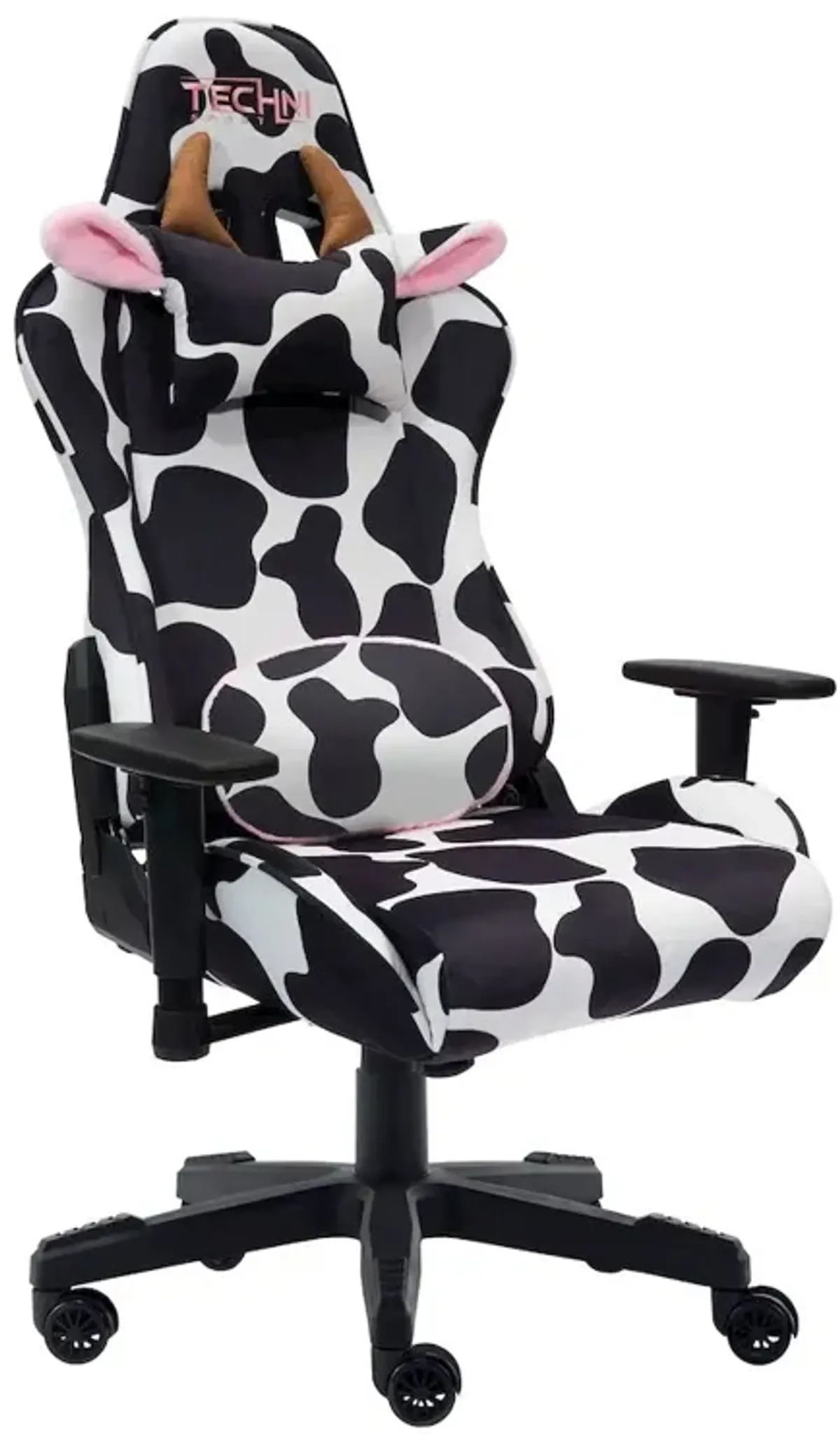 TS85 COW Print LUXX Series Gaming Chair