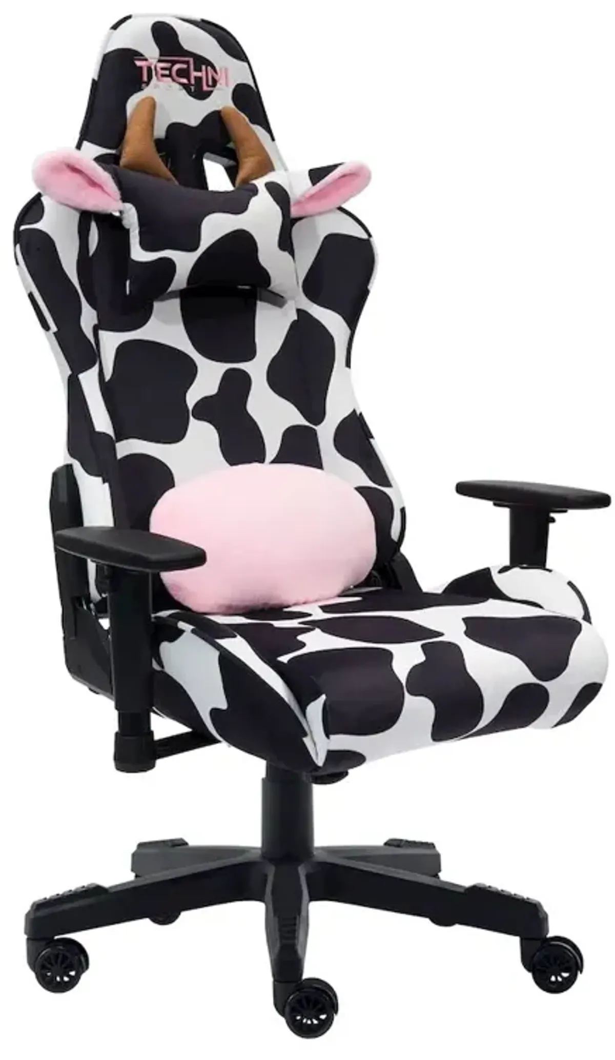 TS85 COW Print LUXX Series Gaming Chair