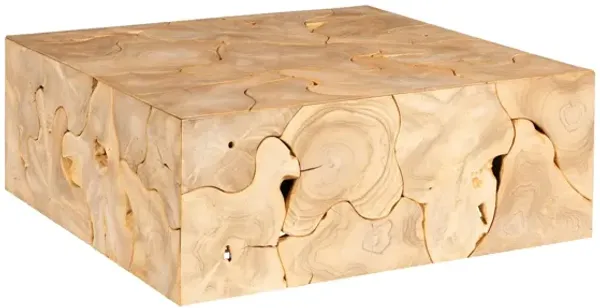 Teak Slice Coffee Table
