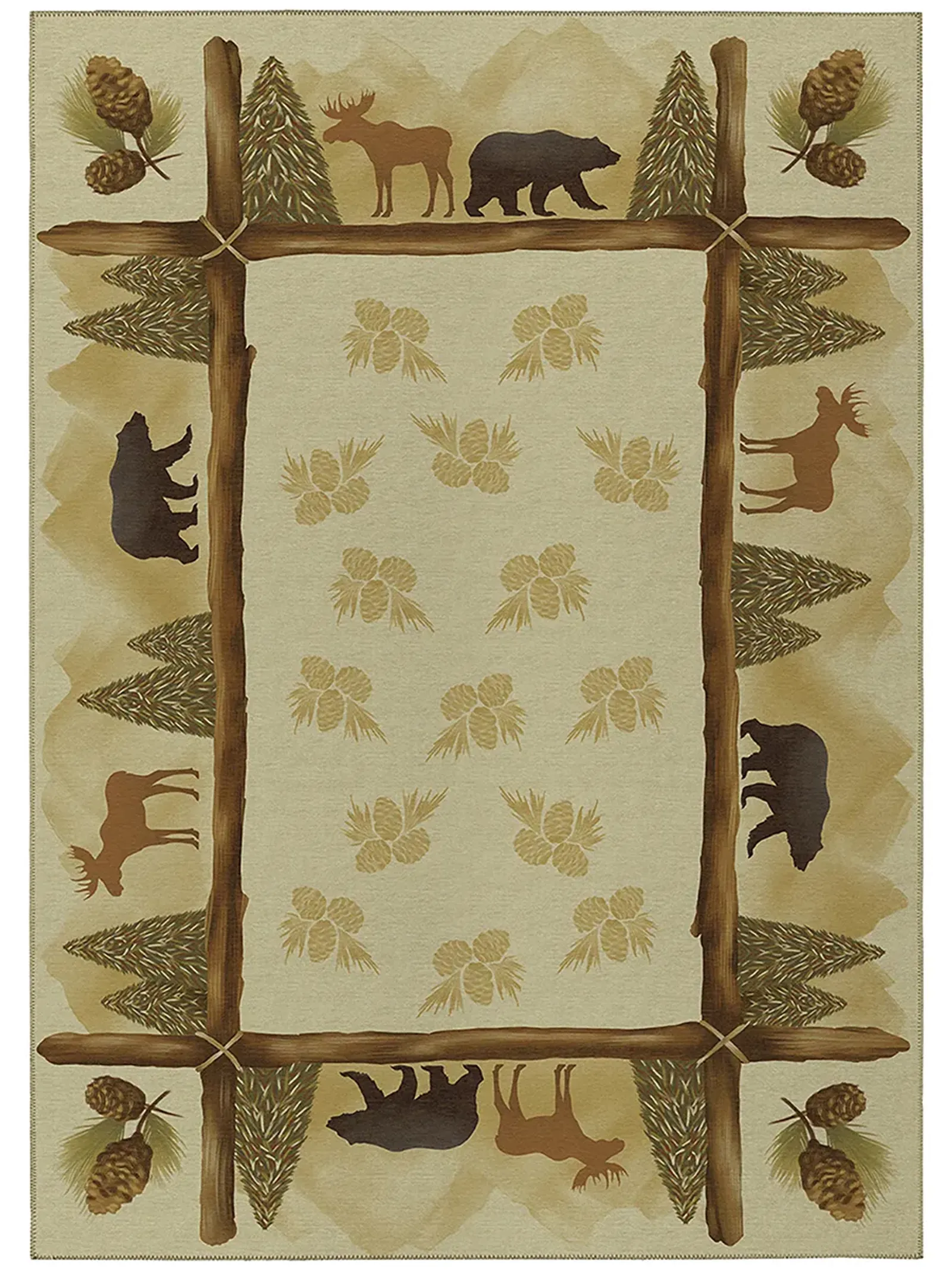 Excursion EX2 Beige 9' x 12' Rug