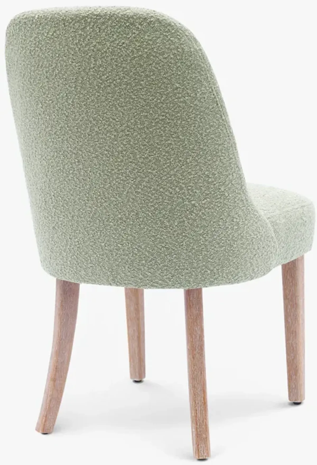 WestinTrends Genevieve Mid-Century Modern Upholstered Boucle Dining Chair