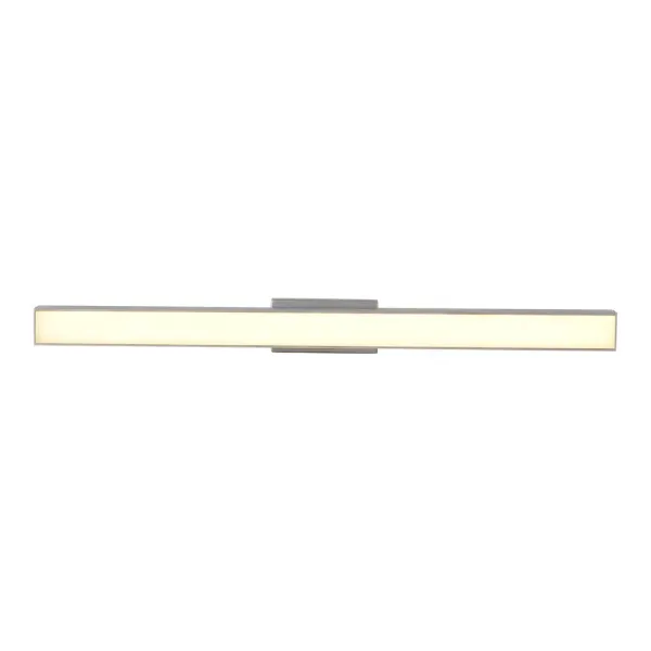 VONN Lighting Integrated AC LED ADA Compliant Bathroom Wall Lighting Fixture in Silver