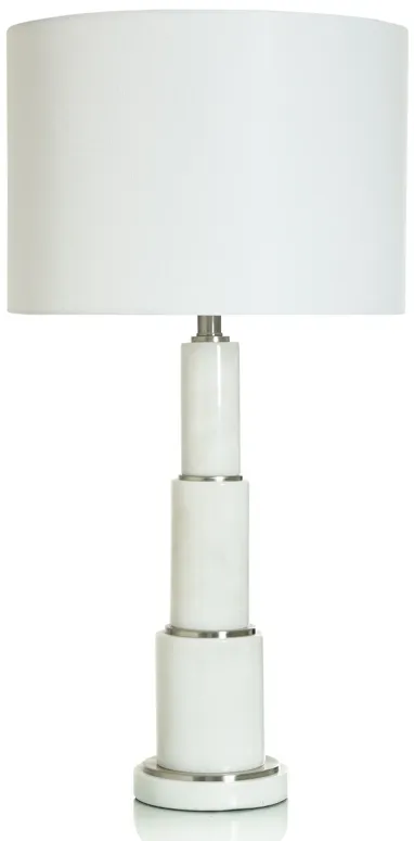 Apilado White Table Lamp