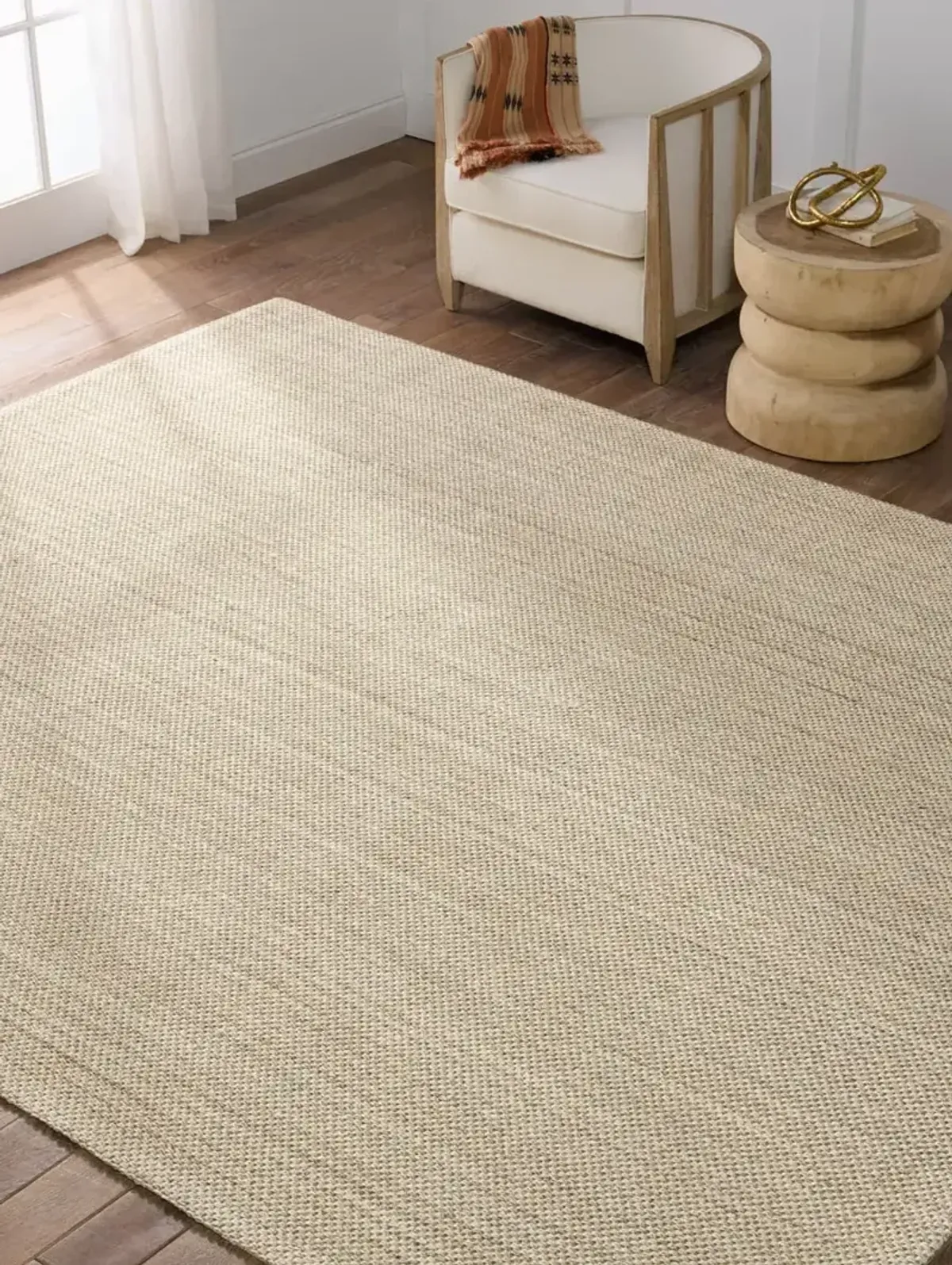 Naturals Sanibel Naples White 3' x 10' Runner Rug