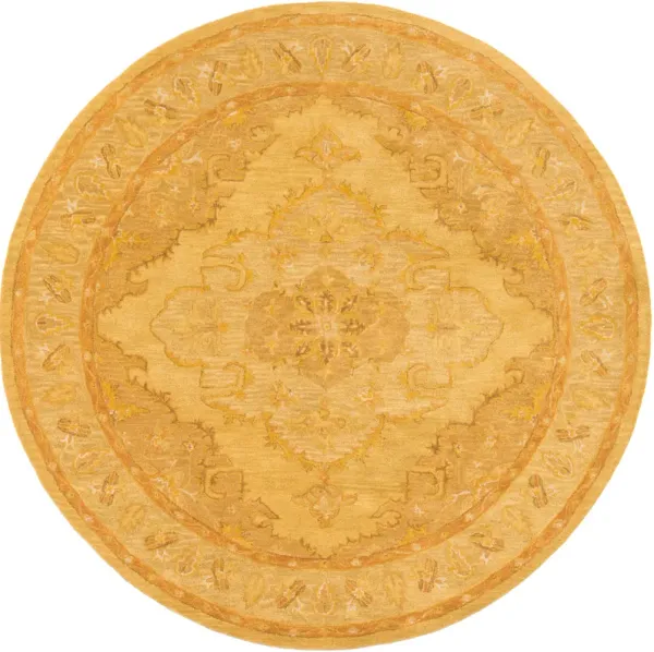 Middleton AWHR-2059 3'6' Round Gold Rug