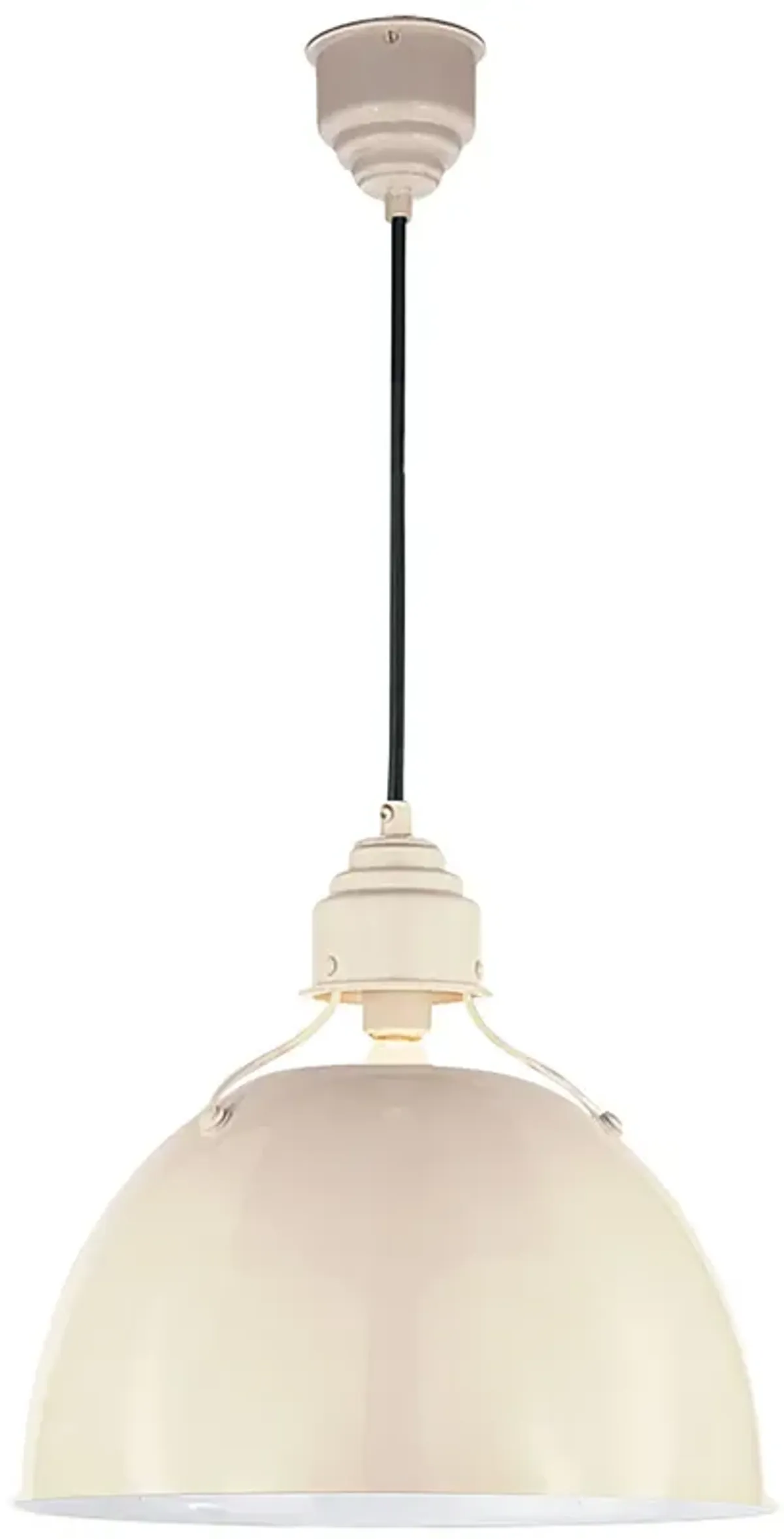 Eugene Medium White Pendant