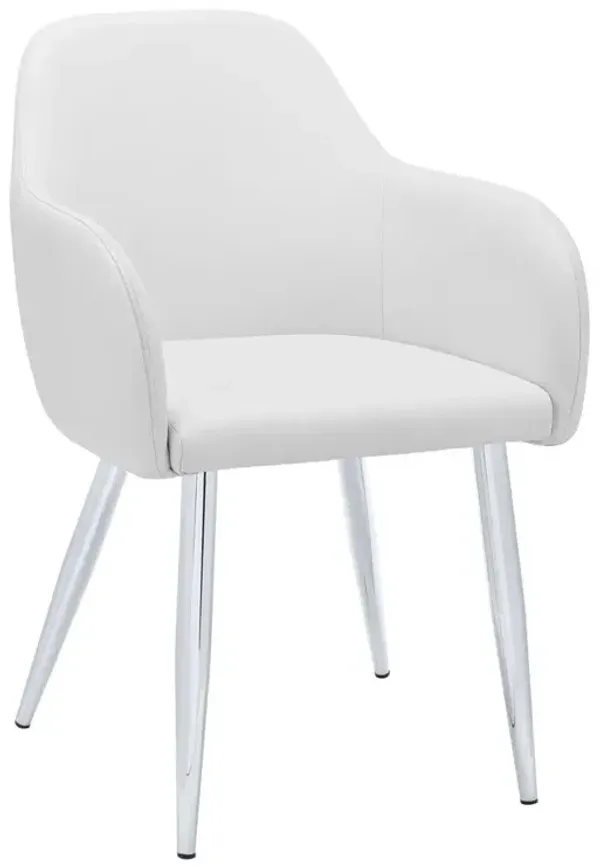 Dining Chair, Set Of 2, Side, Upholstered, Kitchen, Dining Room