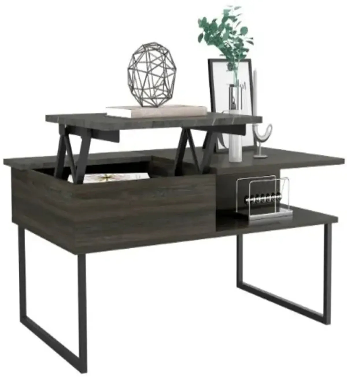 Lift Top Coffee Table Juvve, Living Room, Espresso / Onyx