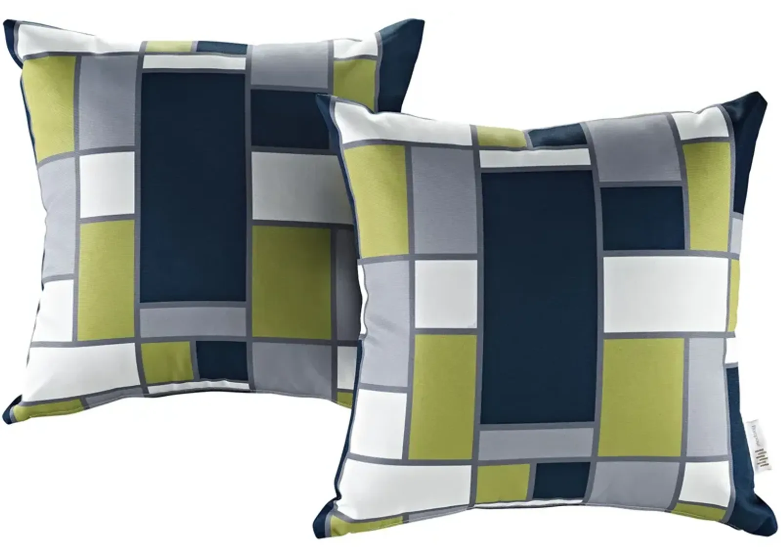 Rectangle Modway Two Piece Outdoor Patio Pillow Set