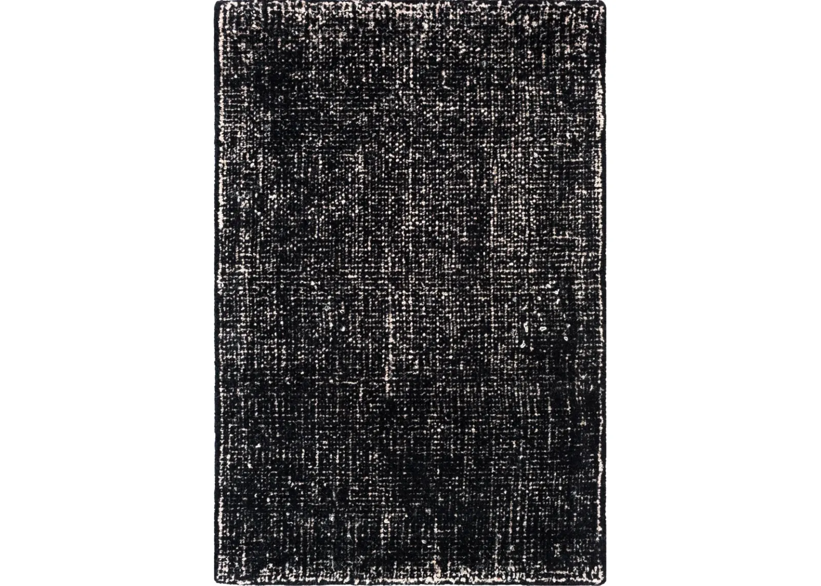 Messina MSN-2302 4' x 6' Black Rug