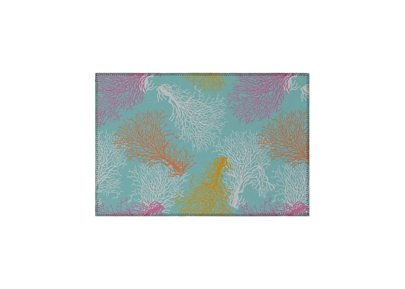 Seabreeze SZ3 Teal 20" x 30" Rug