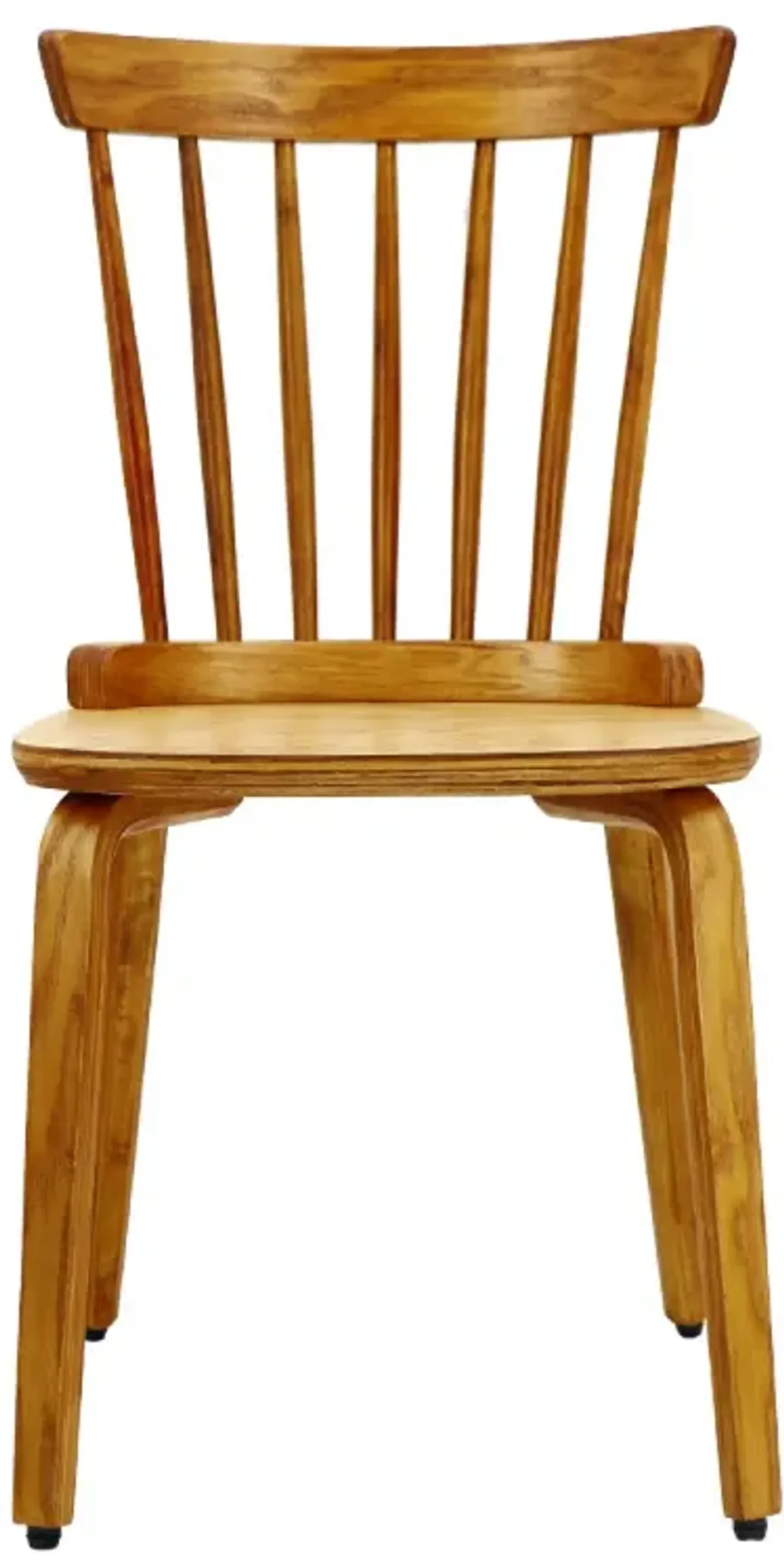 Solid Wood Slat Back Windsor Chair (Set Of 2)