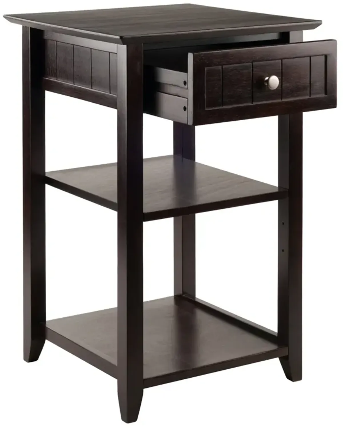 Burke Home Office Printer Stand, Coffee