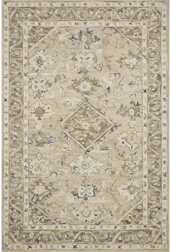 Beatty Beige/Ivory 9'3" x 13' Area Rug
