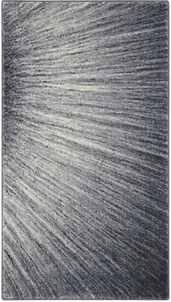 Moroccan Celebration KI389 Blue/Gray 2'2" x 3'9" Rug