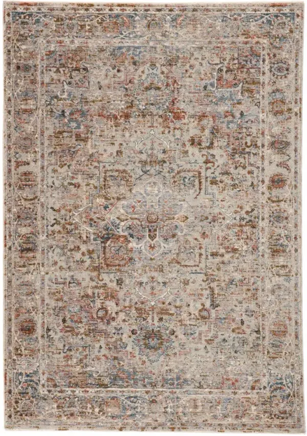 Valentia Pierce Gray 4' x 6' Rug