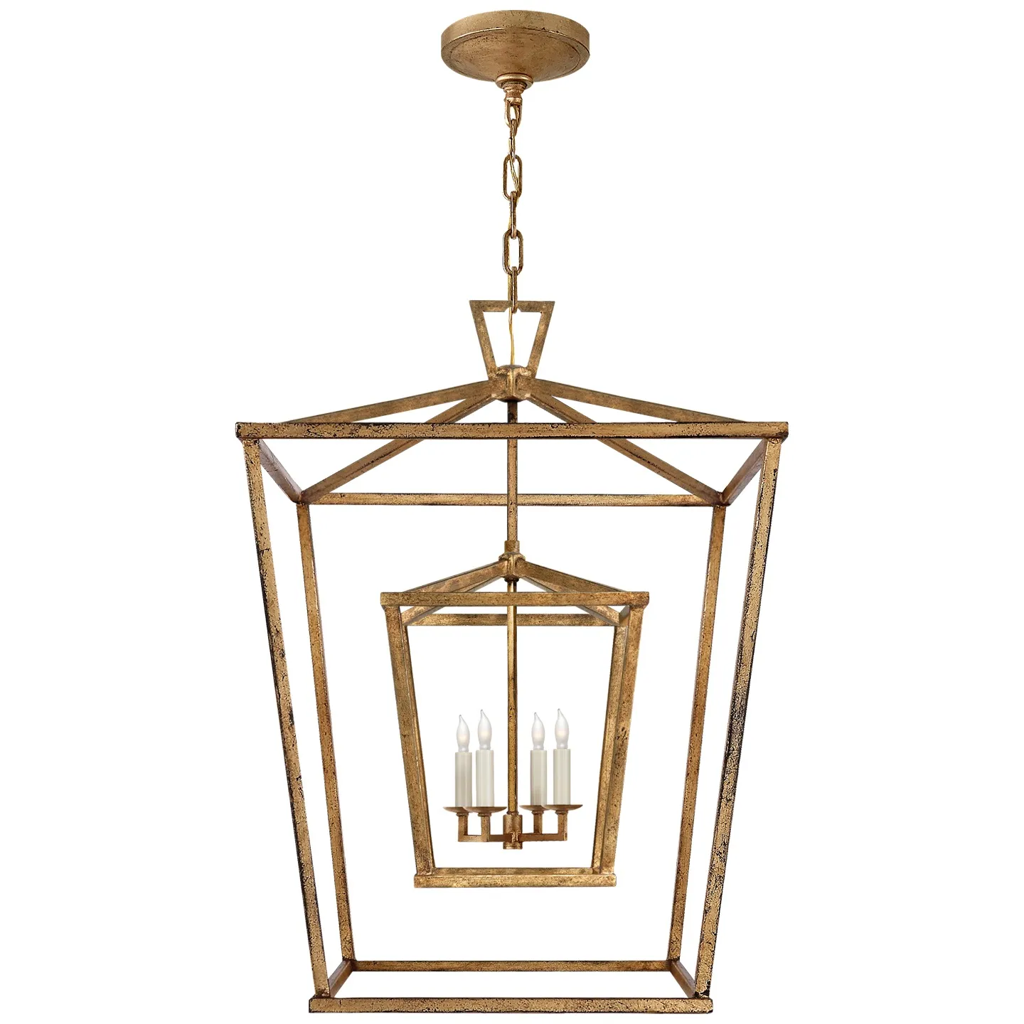 Darlana Lg Double Cage Lantern