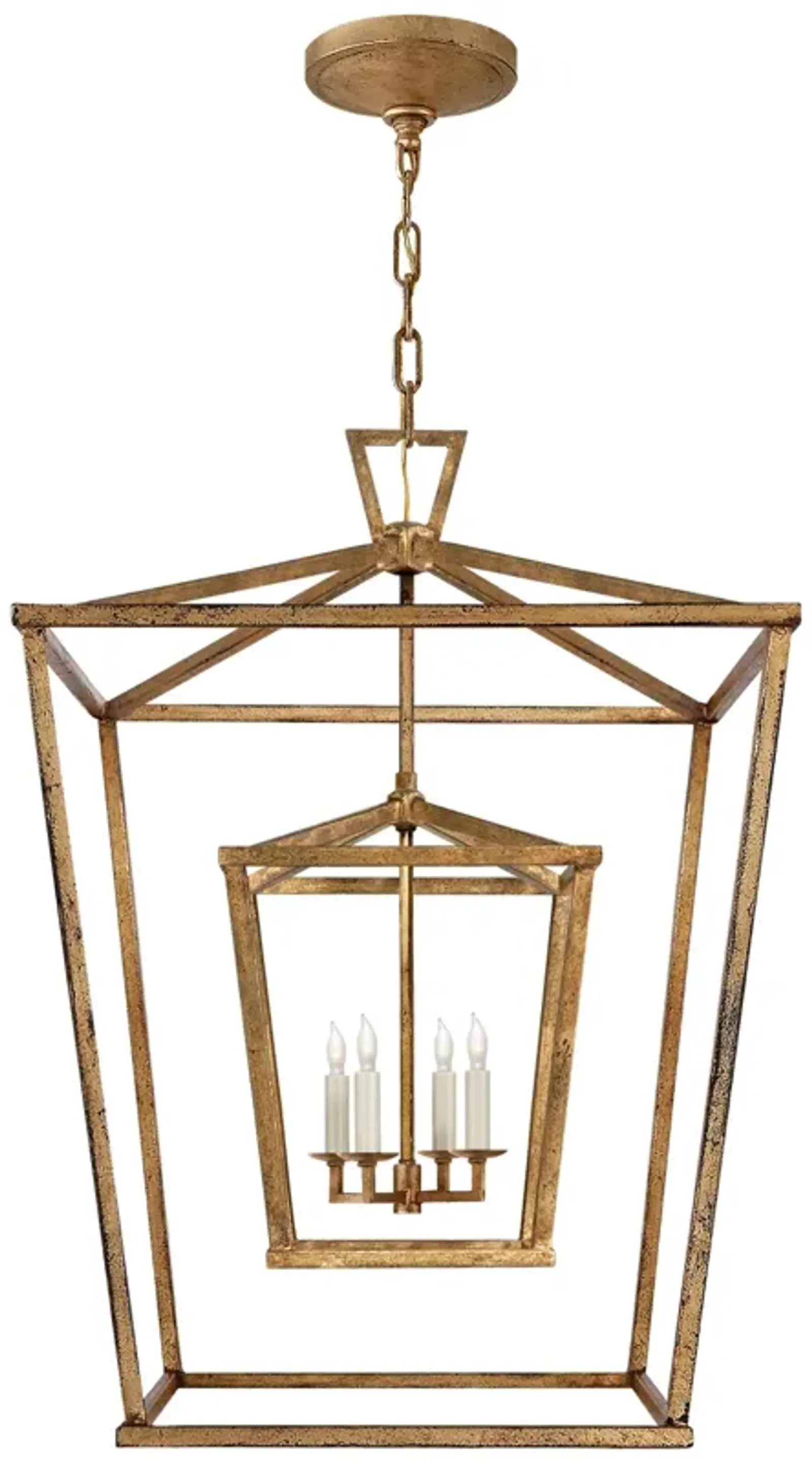 Darlana Lg Double Cage Lantern