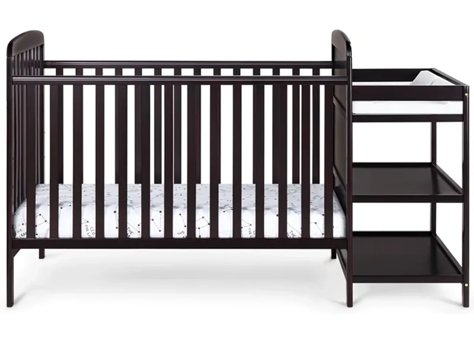 Suite Bebe Ramsey 3-in-1 Crib and Changer Combo Espresso