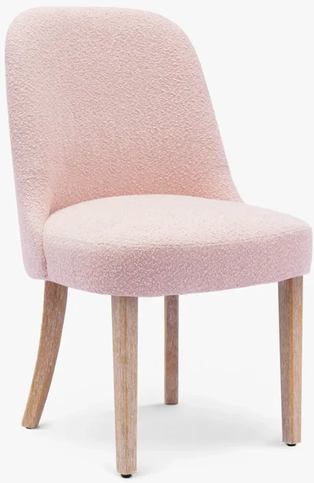 WestinTrends Genevieve Mid-Century Modern Upholstered Boucle Dining Chair