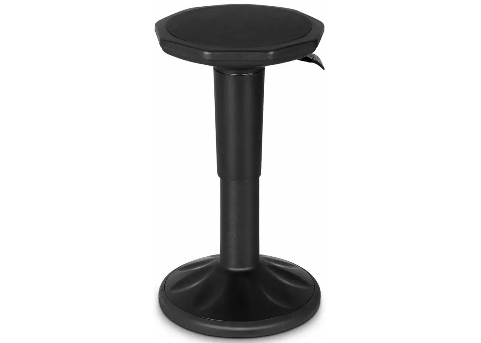 Costway Wobble Chair Height Adjustable Active Learning Stool Sitting Home Office Black