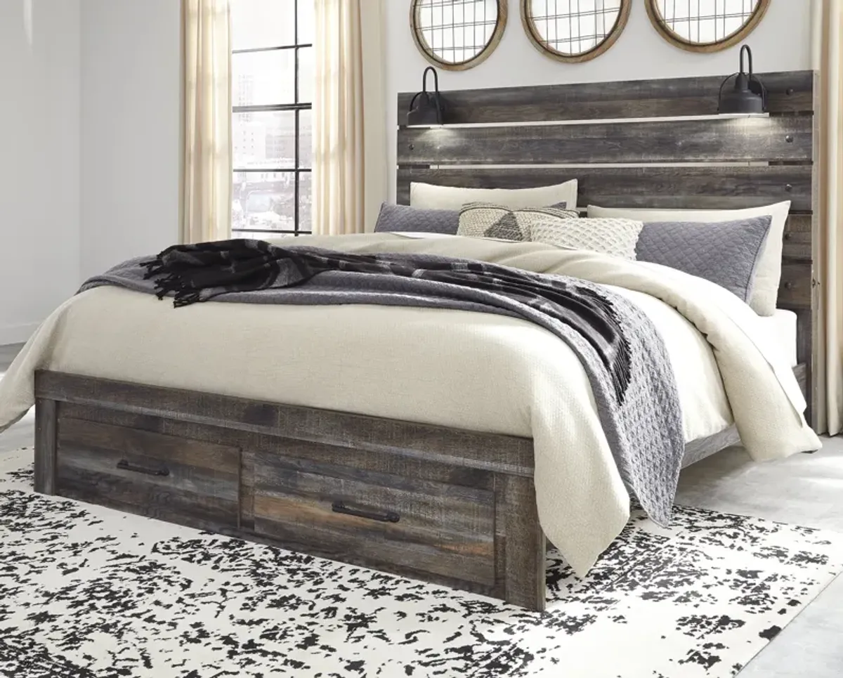 Drystan King Panel Bed