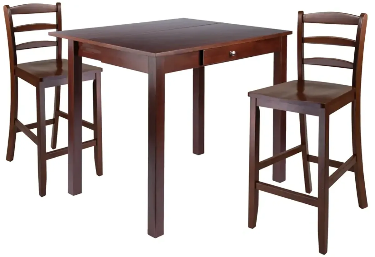 Winsome Perrone, 3 Piece Set, Walnut