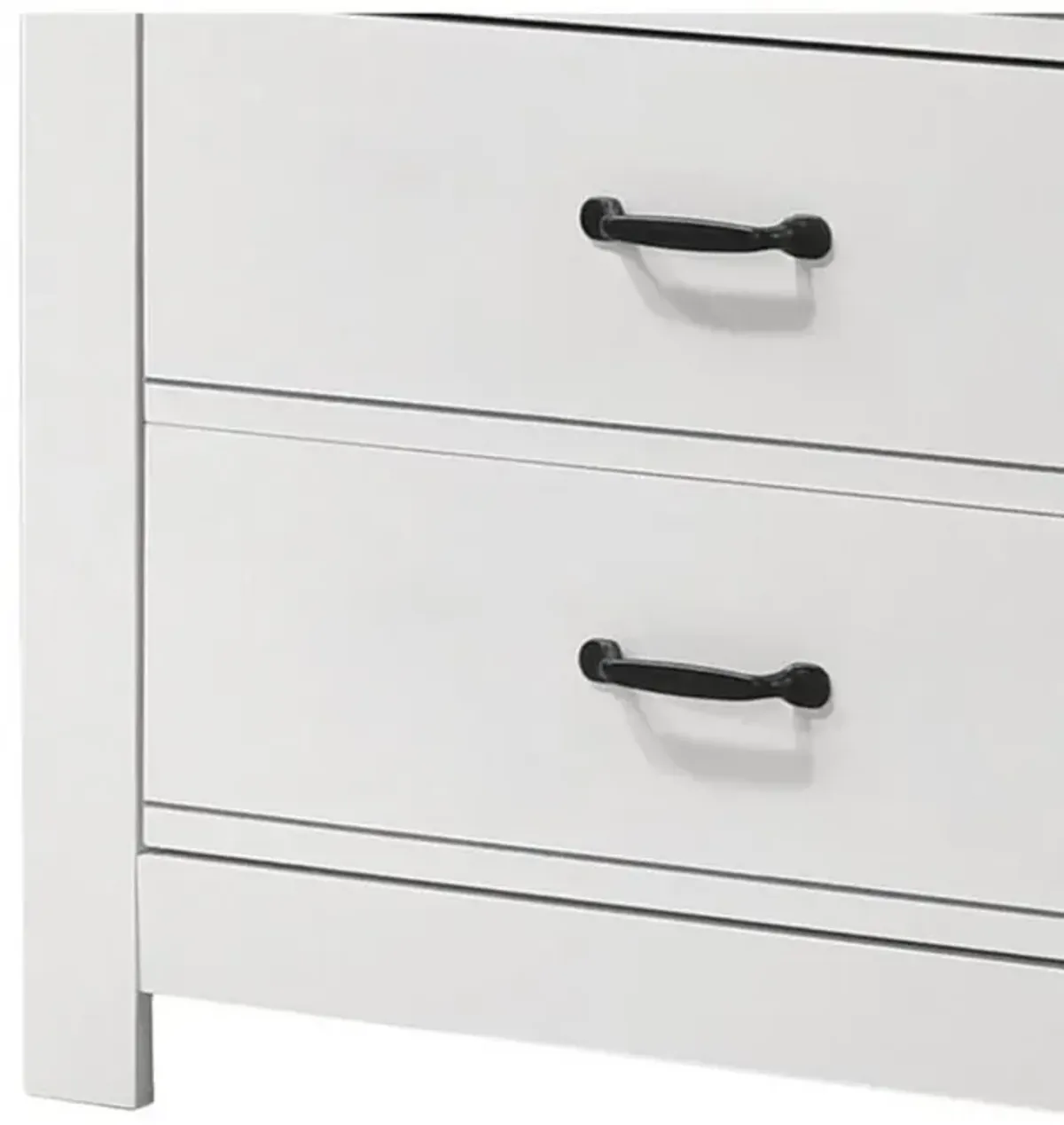 Lilola Home Cassini White 5-Drawer Chest