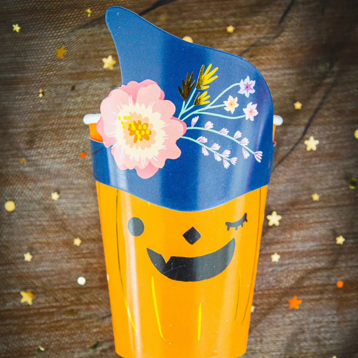 Ma Fete Halloween Paper Cups With Sleeves