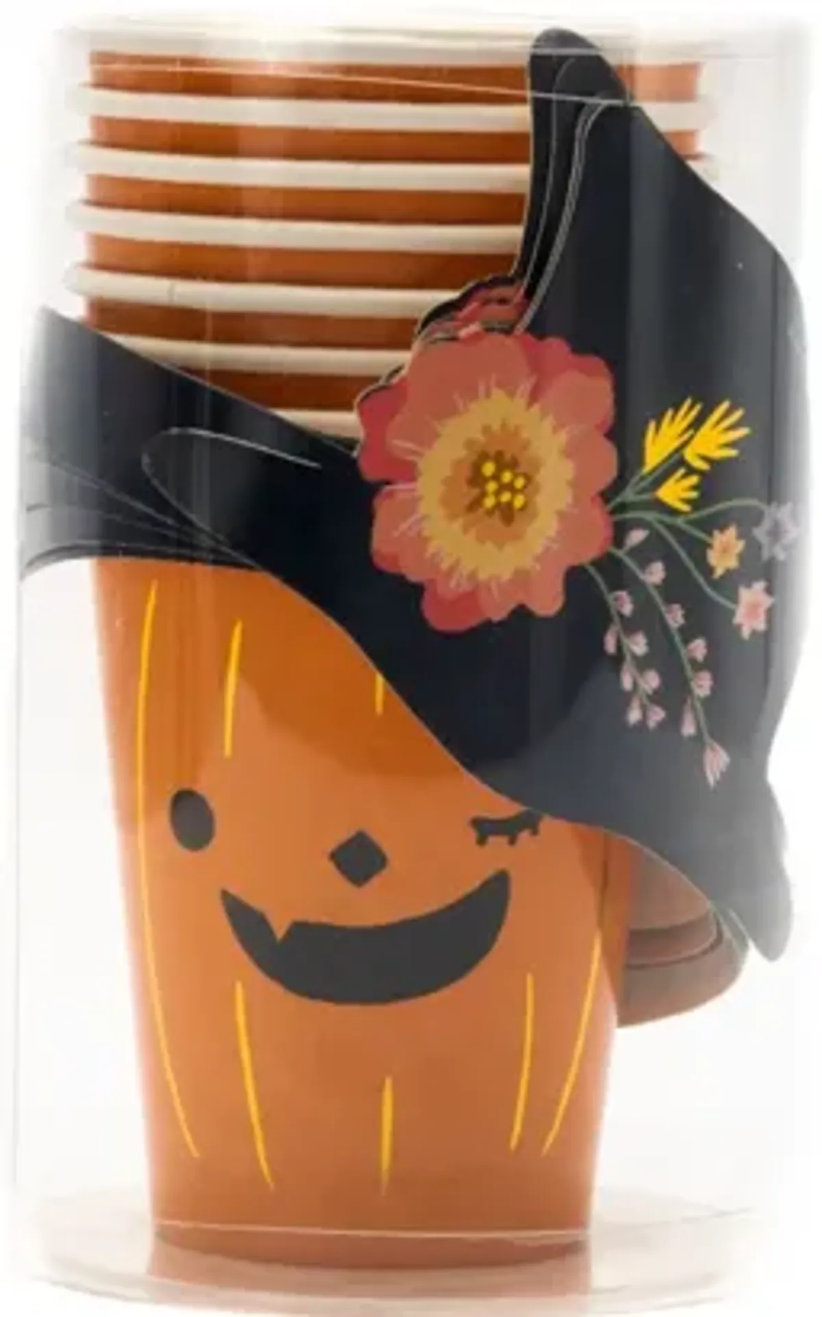 Ma Fete Halloween Paper Cups With Sleeves