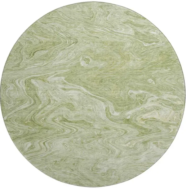 Ravenna RN8 Sage 8' Round Rug