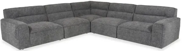 Kuka Furniture, Inc|Beck Sectional|Beck 5 Piece Sectional|Fab, Stationary Sectional