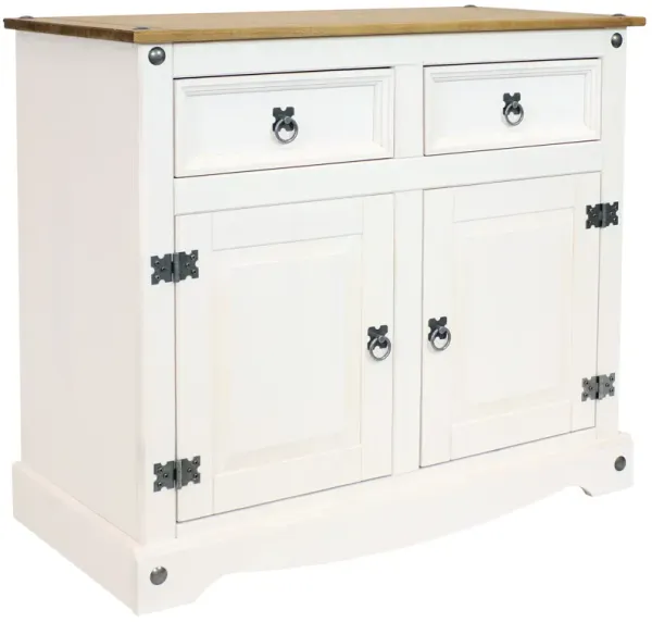 Sunnydaze Solid Pine Console Table with Drawer - 31.5 inches H