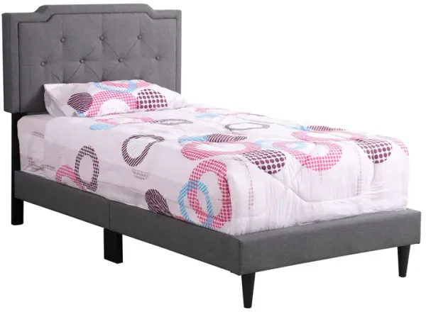 Deb Jewel Tufted Twin Panel Bed