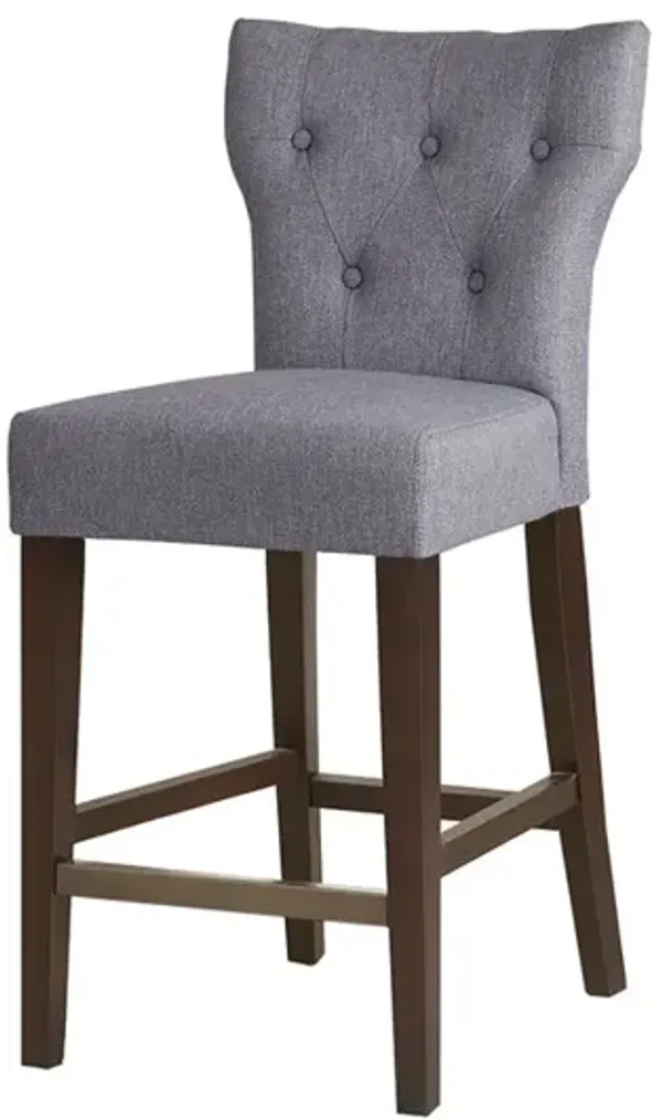 Gracie Mills Lelia Button Tufted Back Counter Stool