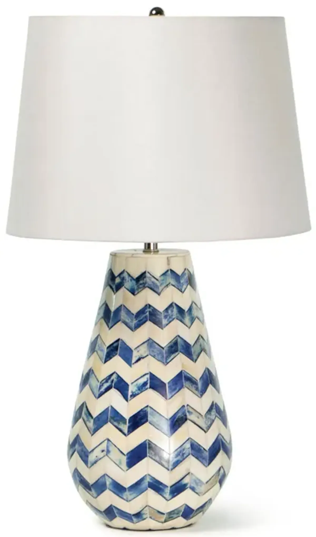 Cassia Chevron Table Lamp